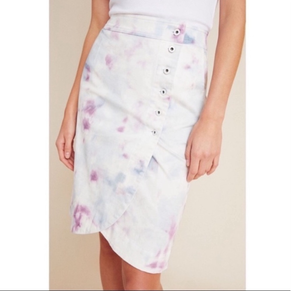 Tie Dye Tulip Skirt Anthropologie